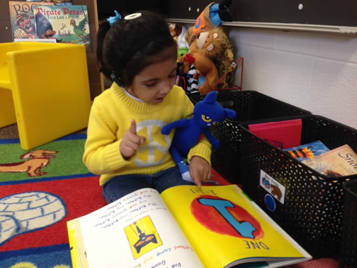 Child reading Child reading